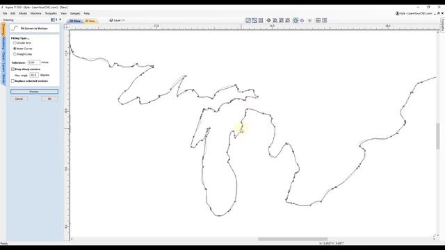 How to clean up messy node vectors - VCarve, Aspire, & Cut2D Quick Tip смотреть онлайн