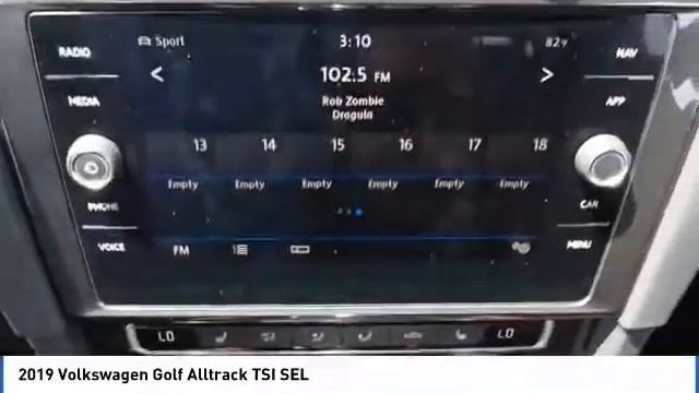 2019 Volkswagen Golf Alltrack TSI SEL [LISTING TYPE] KM507674 смотреть онлайн