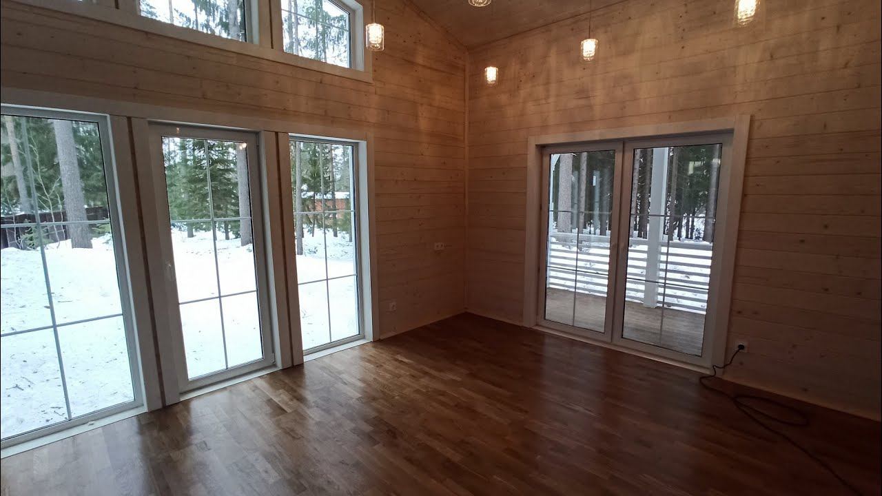 Паркетная доска Polarwood. Почему лучше не клеить? и про забытый плинтус смотреть онлайн