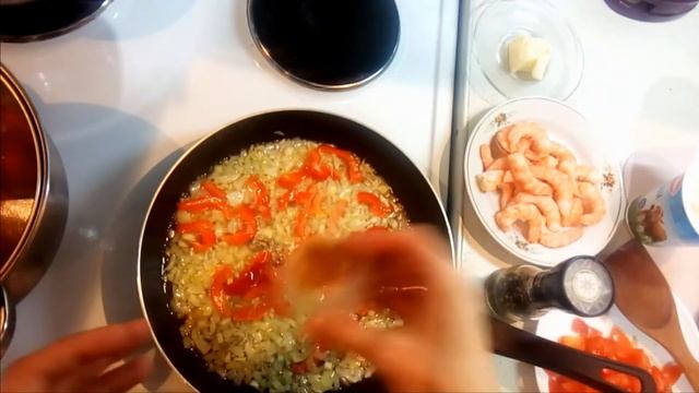 ПАСТА С КРЕВЕТКАМИ / PASTA WITH SHRIMP / Рецепт ПАСТЫ с КРЕВЕТКАМИ / Как Приготовить Креветки смотреть онлайн