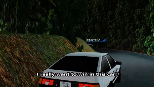 AE86 VS AE86 turbo (MR:T recreation)(initial D) смотреть онлайн
