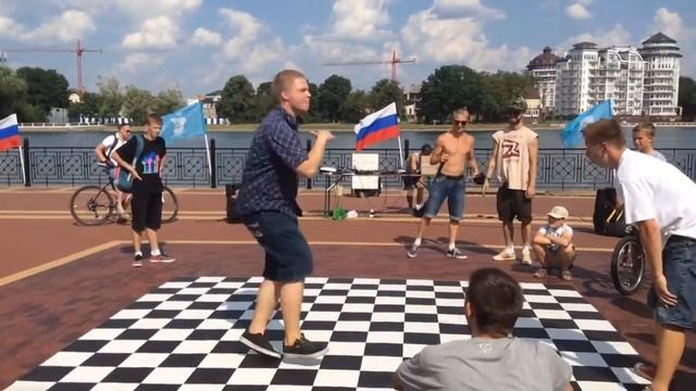 Kaliningrad break-dance in action смотреть онлайн