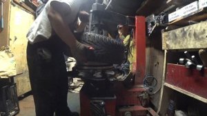 Ремонт шины с боковой грыжей.1