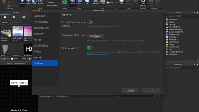 How to Add VOICE CHAT in Roblox Studio | How to Add VOICE CHAT to your ROBLOX GAME смотреть онлайн