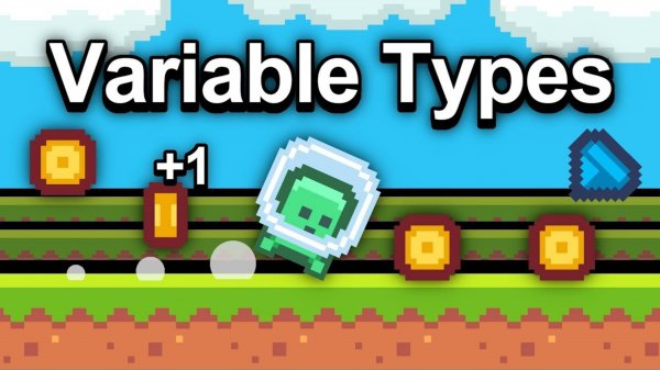Переменные в GDevelop - Урок для начинающих