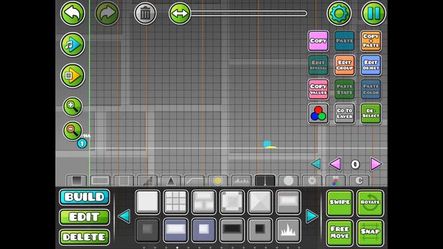 Как сделать материал стиль в Geometry Dash/#1 смотреть онлайн
