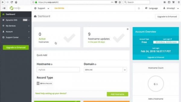 Setting up Port Forwarding, a Static IP Addresss, & get a Free Web Address