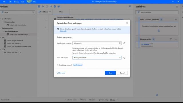 Power Automate Desktop 101 - extract web data смотреть онлайн