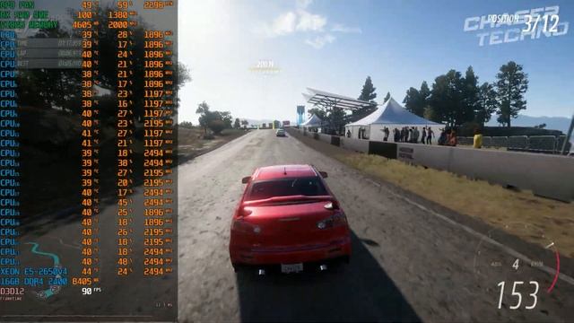 E5 2650v4 And RX 590 GME Gaming Test