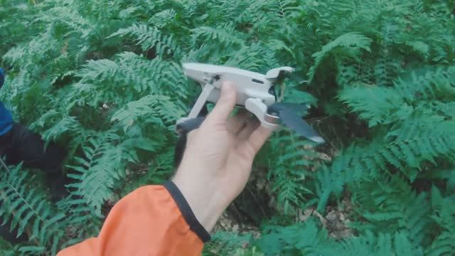 Падение Mavic Mini .Дрон разбился в хлам. смотреть онлайн