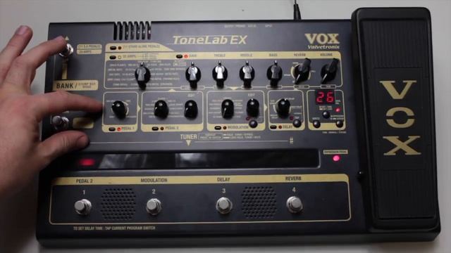 VOX® - Tonelab EX - Vídeo Manual: Efeitos