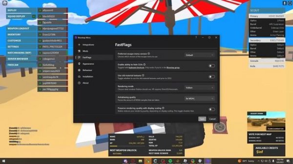 Boost Fps And Improve Visuals In Phantom Forces! (Bloxstrap Tutorial)