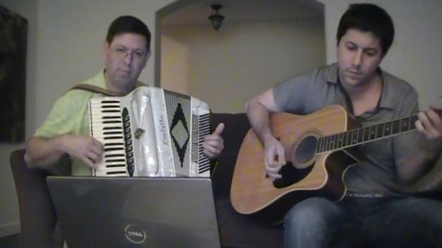 Stereo Love Accordion And Guitar