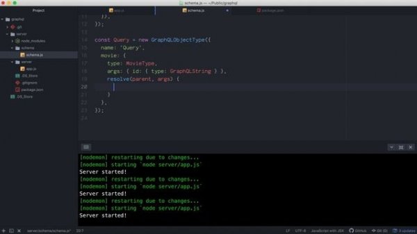 GraphQL #2 Схема и корневой запрос (GraphQL Schema & Root Query)