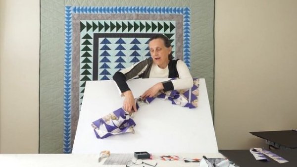 Flying geese with Irena Swanson