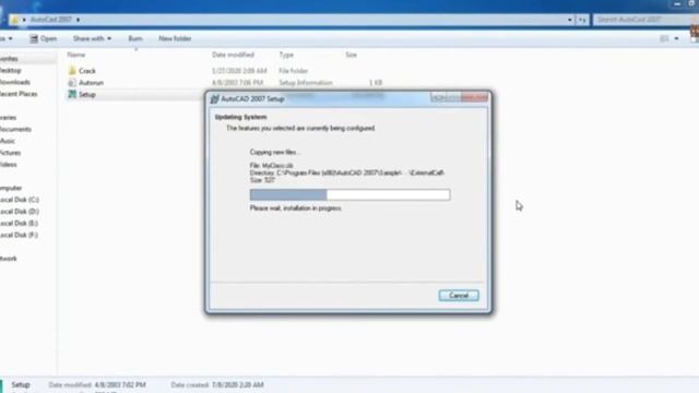 How to install AutoCad 2007 in PC Full installation Tutorial in Urdu/hindi смотреть онлайн