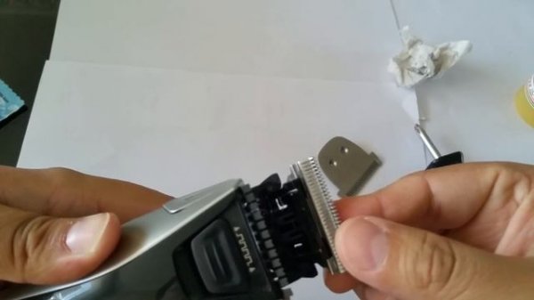 How to clean and lubricate Remington cordless hair clipper
