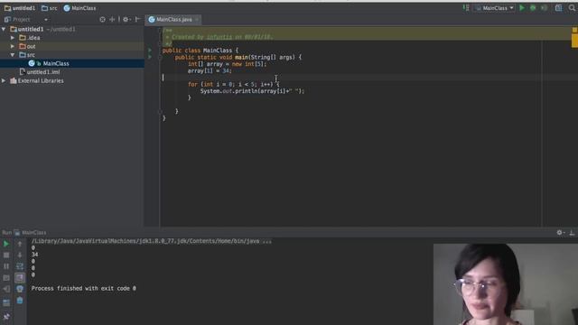 Java. Шаг 0. Массивы. смотреть онлайн