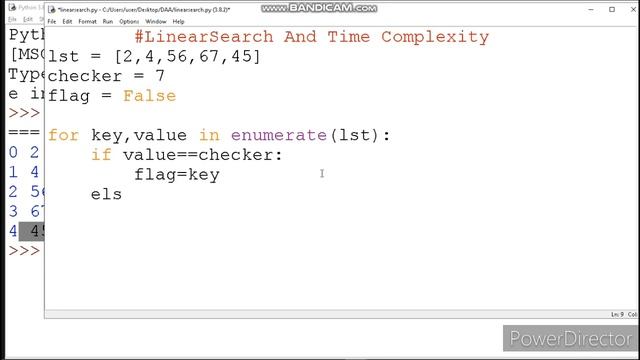Linear search in data structure | Linear search | inear search in python | python programming смотреть онлайн