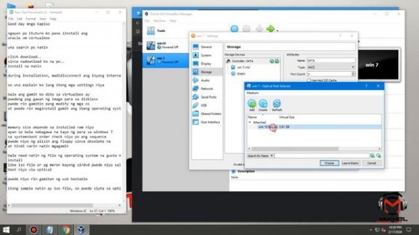 How to use Oracle Virtualbox