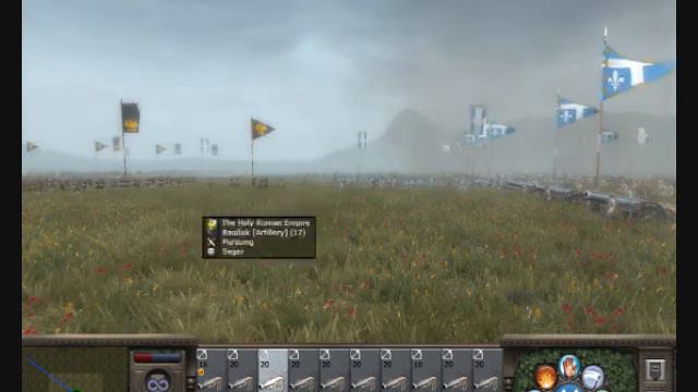 Medieval Total War - Cannon Battle смотреть онлайн