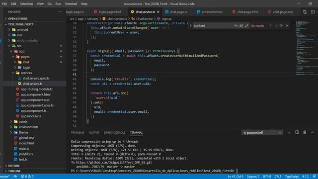 Ionic Firebase Chat App con autenticación смотреть онлайн