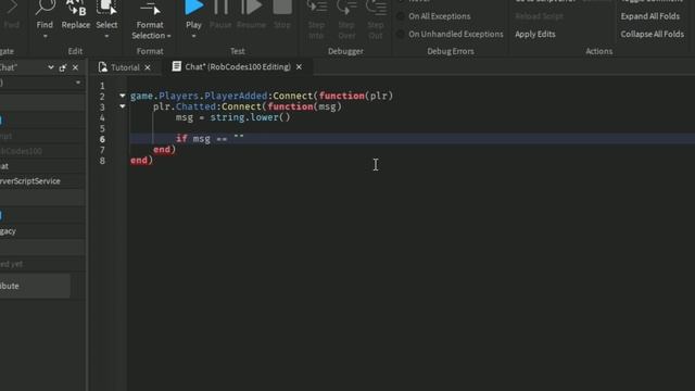 Detect When Player Chatted (and get the message) | Roblox Studio Tutorial смотреть онлайн