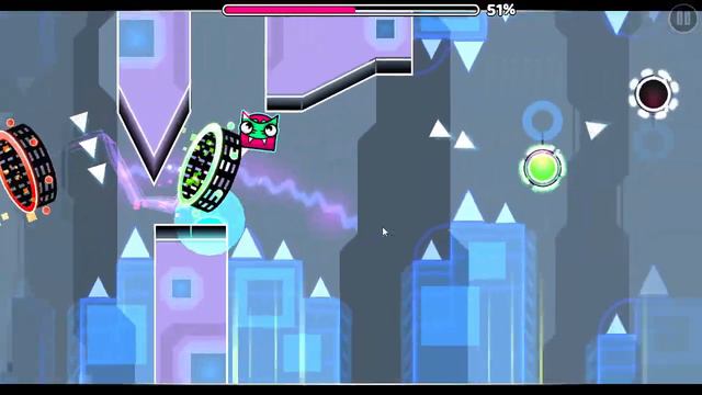 9 Easy Demons in 1 video! - Geometry Dash смотреть онлайн