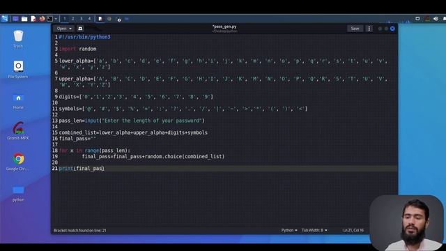 Python Random Password Generator | Python Password Generator | Python Tutorial | #video 49 смотреть онлайн