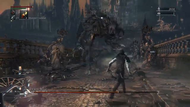 Cleric Beast Boss Strategy (Solo w/ Saw Cleaver) смотреть онлайн