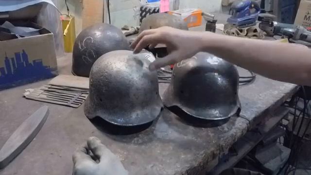 Немецкие каски М- 40 смотреть онлайн