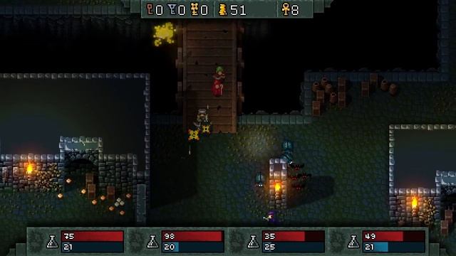 Hammerwatch - COOP(4P)Ranger/Paladin/Wizard/Warlock (Floor 1), 2012 Dec 31 смотреть онлайн