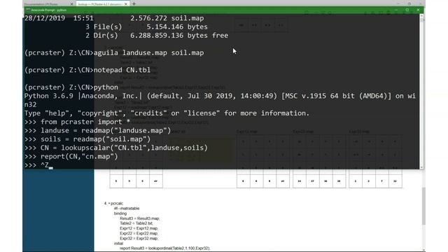 Combine & reclassify rasters with PCRaster in Python