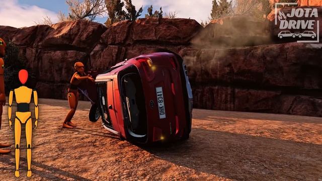 Roads and Highway Car Crashes #01 [BeamNG.Drive] смотреть онлайн