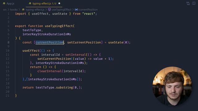 Build a Typing Effect with React (2023) смотреть онлайн