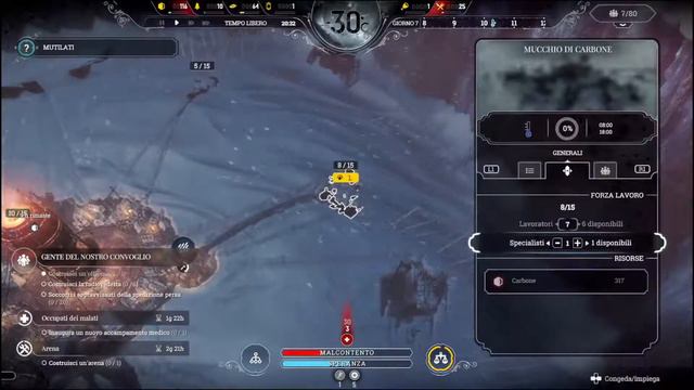 Frostpunk PS4 - Sopravvivenza estrema - Gameplay ITA смотреть онлайн