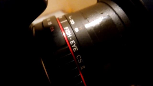 Samyang 8mm f/3.5 CS II фокусировочное кольцо смотреть онлайн