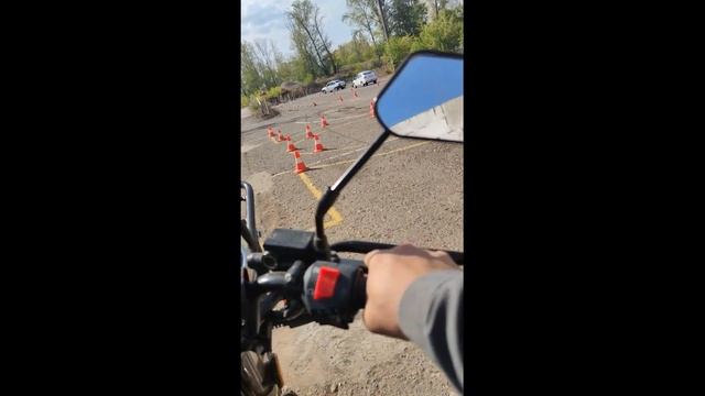 24082021 - Полигон автошколы, последние заезды перед экзаменом. смотреть онлайн
