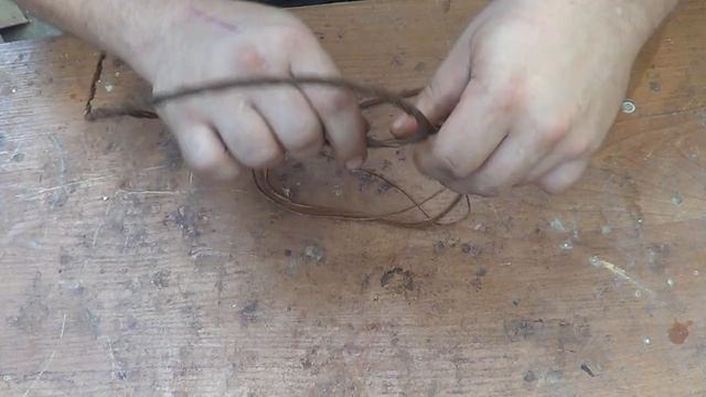 как заплести трос в петлю своими руками