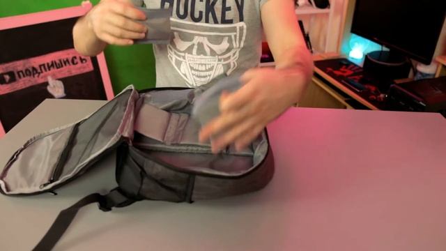 Рюкзак-сумка для камеры и фотоаппарата. Компактный и удобный портфель с отсеками. смотреть онлайн