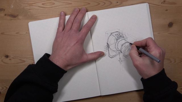 How to construct a sketch - product design sketching смотреть онлайн