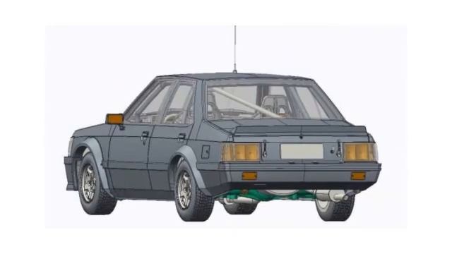 Mitsubishi Lancer Turbo 2000 Visuell dargestellt смотреть онлайн