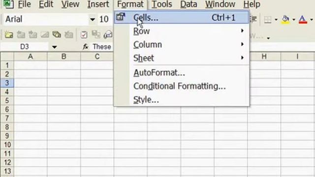 Homestudy UK - Excel 2003/XP Merge Cells смотреть онлайн