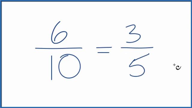 How to Simplify the Fraction 6/10 смотреть онлайн