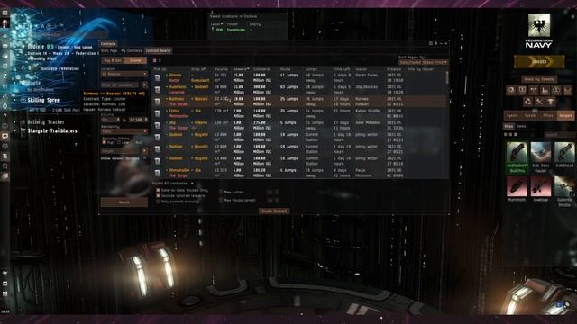 EVE Online - 5k to 5B ISK Hauling and Trading EP 9 смотреть онлайн