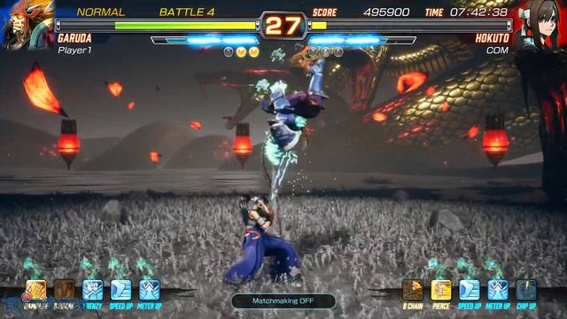 Fighting EX Layer (PC/Steam) - Garuda Arcade Playthrough смотреть онлайн