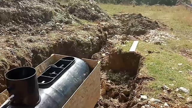 Смонтированное биологическое #ОчистноеСооружение на семью из 5 человек.