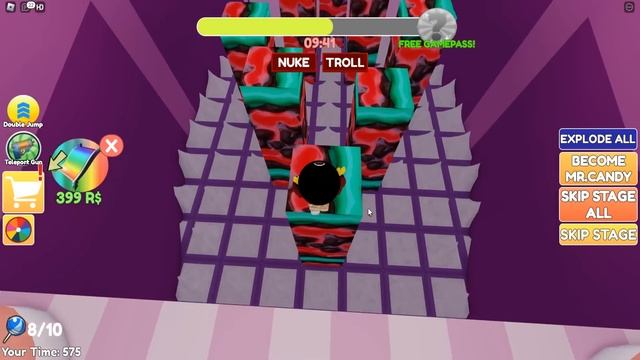 ПОБЕГ от МИСТЕР КОНФЕТЫ в РОБЛОКС НУБАСТЕР Mr. Candy Escape Roblox смотреть онлайн