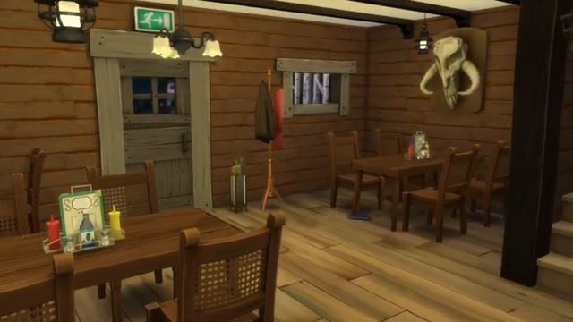 Claw & Fang (Bar & Grill) - Sims 4 Werewolves смотреть онлайн