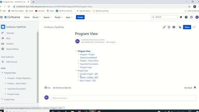 Confluence For Beginners : Page Tree & Children Display Macro(Lesson-9)